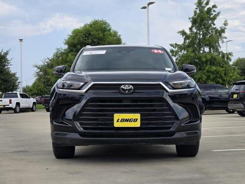 Midnight Black Metallic 2024 Toyota Grand Highlander XLE