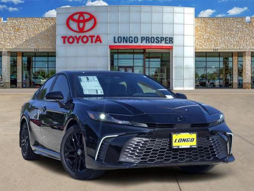 Midnight Black Metallic 2026 Toyota Camry SE
