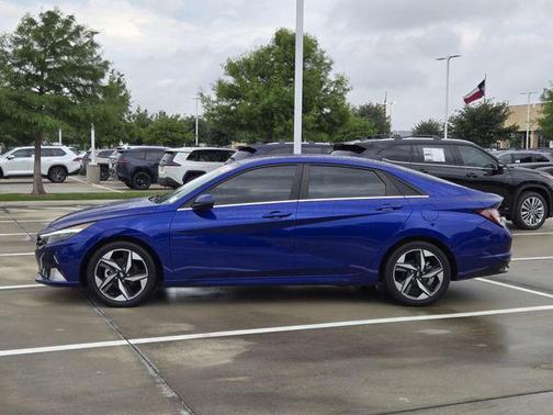 Intense Blue 2022 Hyundai ELANTRA HEV Limited