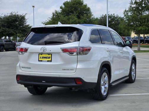 Blizzard Pearl 2015 Toyota Highlander Limited Platinum