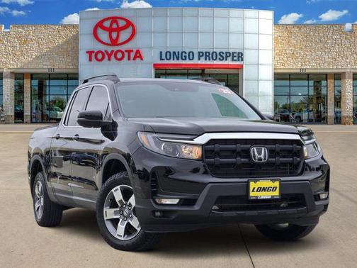 Crystal Black Pearl 2025 Honda Ridgeline RTL