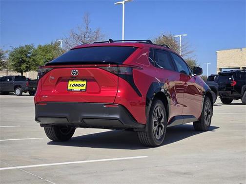 Supersonic Red 2026 Toyota bZ XLE Plus