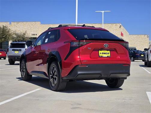 Supersonic Red 2026 Toyota bZ XLE Plus