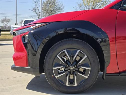 Supersonic Red 2026 Toyota bZ XLE Plus