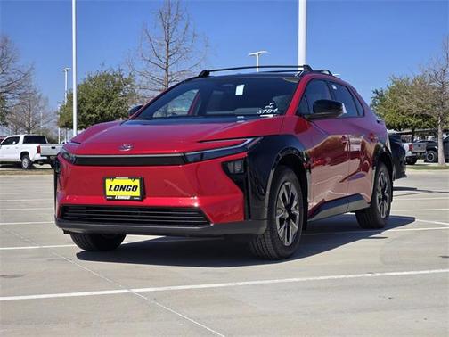 Supersonic Red 2026 Toyota bZ XLE Plus