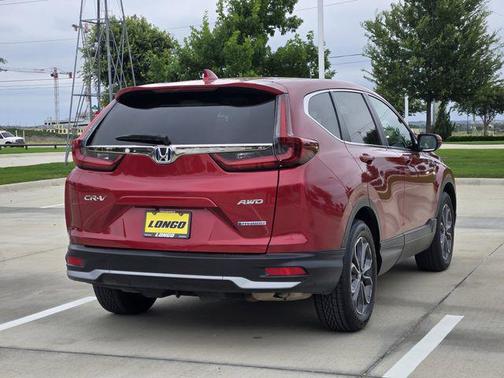 Radiant Red Metallic 2021 Honda CR-V Hybrid EX-L