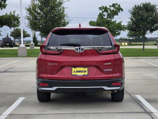Radiant Red Metallic 2021 Honda CR-V Hybrid EX-L