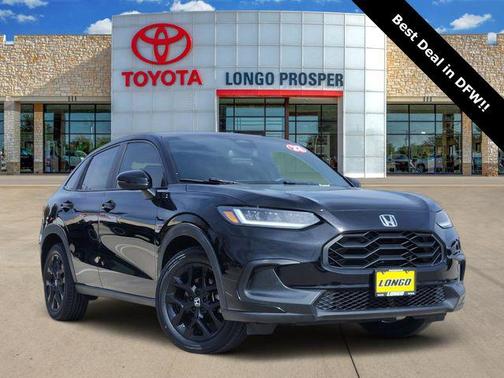 Crystal Black Pearl 2023 Honda HR-V AWD Sport