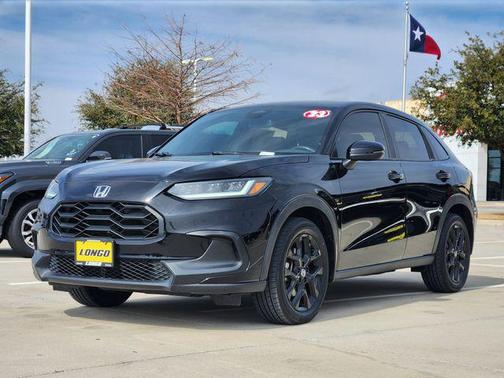 Crystal Black Pearl 2023 Honda HR-V AWD Sport