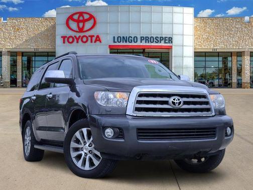 Magnetic Gray Metallic 2017 Toyota Sequoia Limited