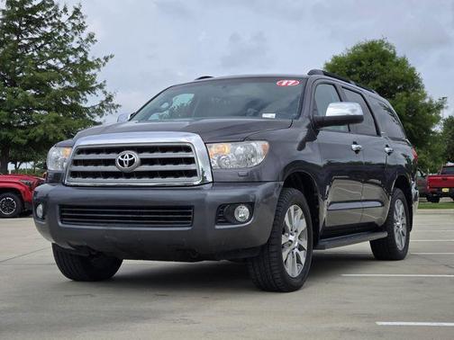 Magnetic Gray Metallic 2017 Toyota Sequoia Limited