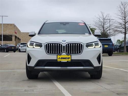 Mineral White Metallic 2022 BMW X3 sDrive30i