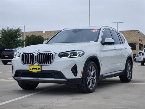 Mineral White Metallic 2022 BMW X3 sDrive30i