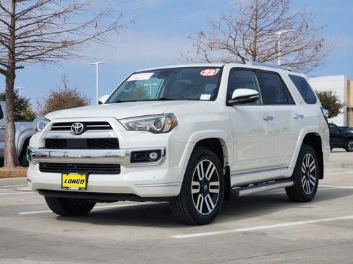 Blizzard Pearl 2022 Toyota 4Runner Limited