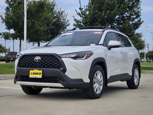 Wind Chill Pearl 2024 Toyota Corolla Cross LE
