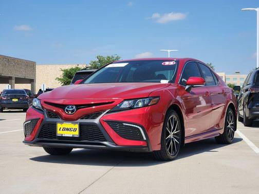 Supersonic Red 2024 Toyota Camry SE