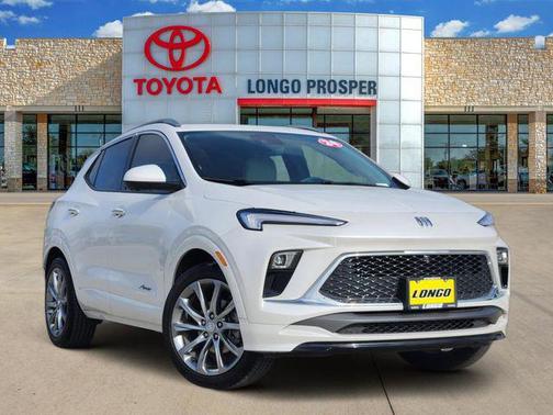 White Frost Tricoat 2024 Buick Encore GX Avenir