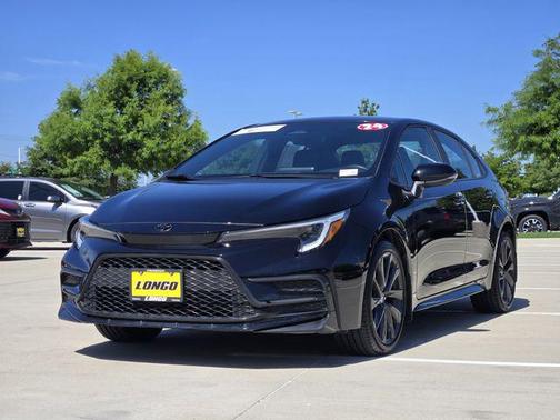 Midnight Black Metallic 2024 Toyota Corolla SE