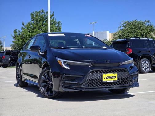 Midnight Black Metallic 2024 Toyota Corolla SE