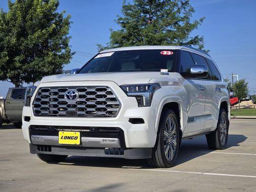Pearl 2023 Toyota Sequoia Capstone