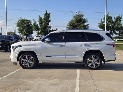Pearl 2023 Toyota Sequoia Capstone