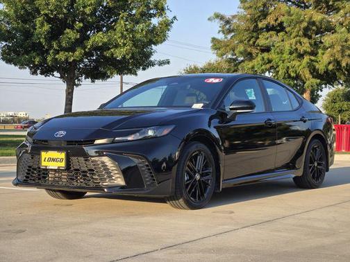 Midnight Black Metallic 2026 Toyota Camry SE