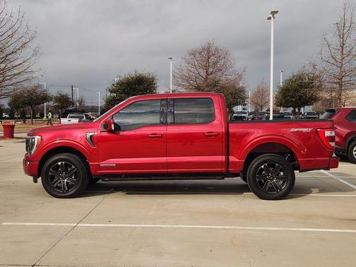 Rapid Red Metallic Tinted Clearcoat 2021 Ford F-150 Lariat
