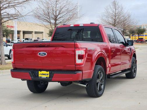 Rapid Red Metallic Tinted Clearcoat 2021 Ford F-150 Lariat