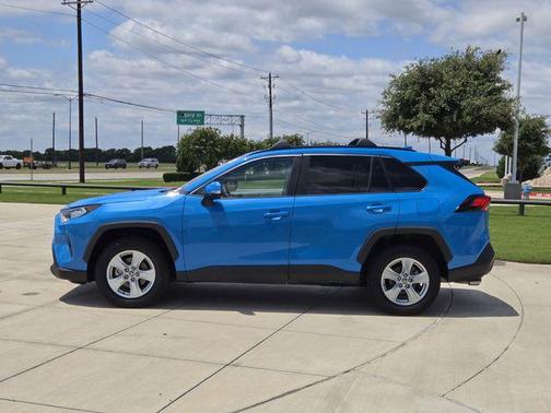 Blue 2021 Toyota RAV4 XLE