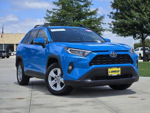 Blue 2021 Toyota RAV4 XLE