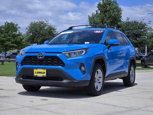 Blue 2021 Toyota RAV4 XLE