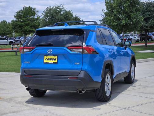 Blue 2021 Toyota RAV4 XLE