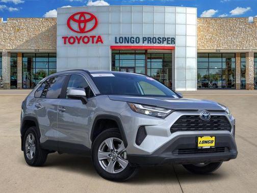 Silver Sky Metallic 2023 Toyota RAV4 Hybrid XLE