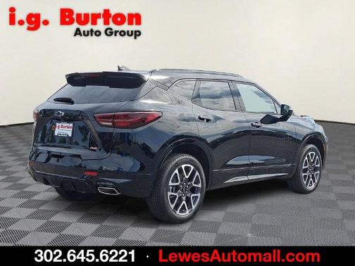 Black 2026 Chevrolet Blazer RS