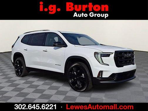 Summit White 2026 GMC Acadia Elevation