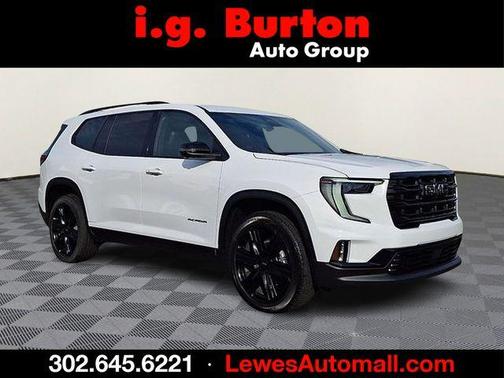 Summit White 2026 GMC Acadia Elevation