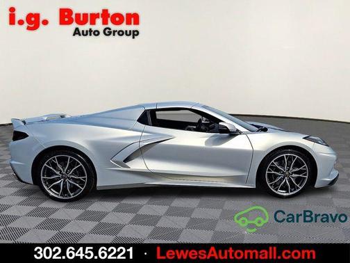 Silver 2024 Chevrolet Corvette Stingray w/2LT
