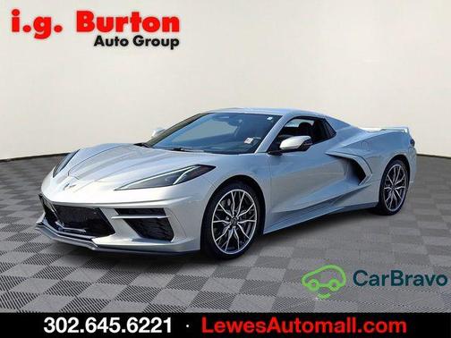 Silver 2024 Chevrolet Corvette Stingray w/2LT