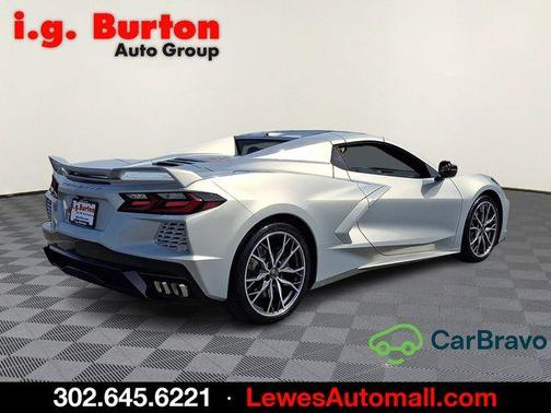 Silver 2024 Chevrolet Corvette Stingray w/2LT
