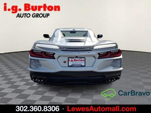 Silver 2024 Chevrolet Corvette Stingray w/2LT