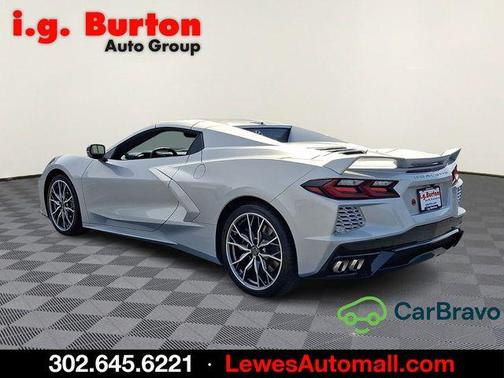 Silver 2024 Chevrolet Corvette Stingray w/2LT