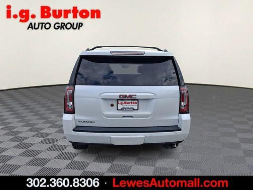 White Frost 2018 GMC Yukon SLT