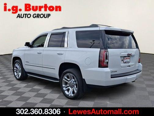 White Frost 2018 GMC Yukon SLT