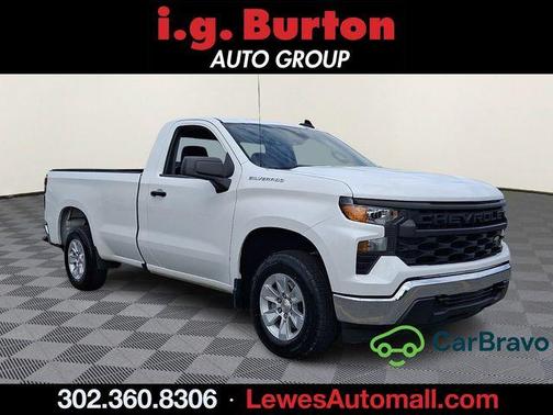 Summit White 2024 Chevrolet Silverado 1500 WT
