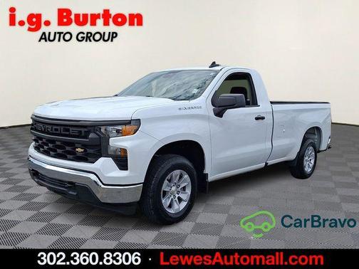 Summit White 2024 Chevrolet Silverado 1500 WT