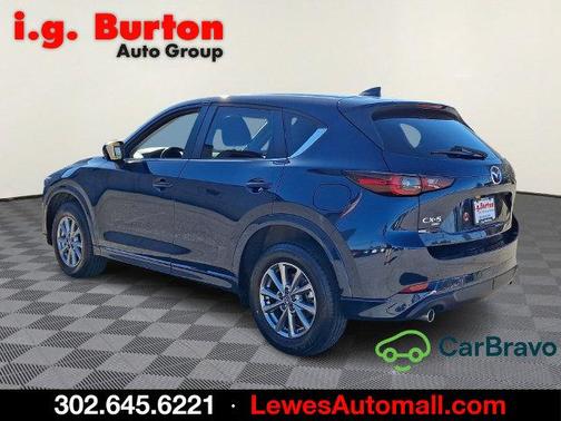 Deep Crystal Blue Mica 2025 Mazda CX-5 2.5 S Preferred Package
