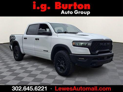 Bright White Clearcoat 2025 RAM 1500 Rebel