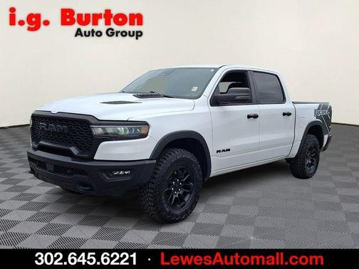 Bright White Clearcoat 2025 RAM 1500 Rebel