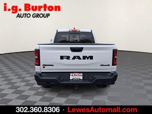 Bright White Clearcoat 2025 RAM 1500 Rebel