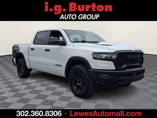 Bright White Clearcoat 2025 RAM 1500 Rebel